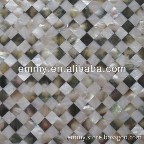Grid shell mosaic tile mosaic pearl shell